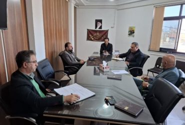 جلسه شورای شهر جهت بررسی مشکلات شهر