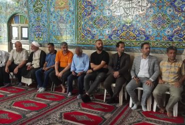 نشست صمیمی و چهره به چهره جمعی از شهروندان با ریاست محترم دادگستری، جناب آقای براری