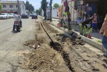 اجرای فیبر نوری خیابان جهاد کشاورزی