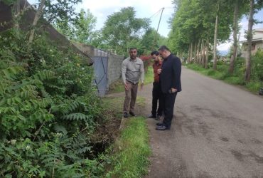 بازدید شهردار از نقاط حادثه‌خیز خیابان شهید مهربان