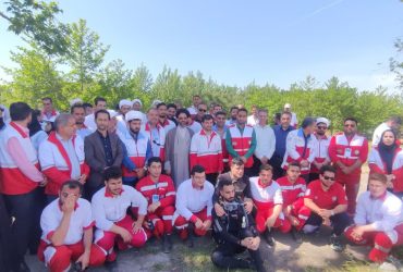 نخستین مانور آبی‌-خاکی و اسکان اضطراری غرب گیلان به میزبانی جمعیت هلال‌احمر شهرستان صومعه‌سرا