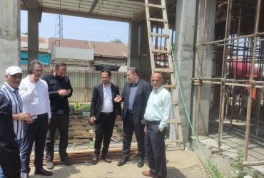 بازدید از پروژه‌ های عمرانی در حال اجرای شهرداری تولم‌ شهر