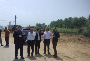 آماده‌سازی و زیرسازی خیابان جهت اجرای عملیات آسفالت