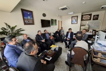 حضور دکتر رحمت زاده نماینده محترم شهرستان صومعه سرا به همراه شهرداران در سازمان شهرداری‌ های کشور