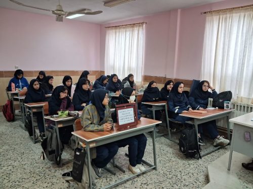 آموزش مدیریت پسماند در مدرسه فاطمیه برگزار شد