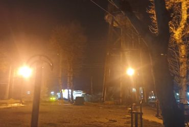 تعمیر و بروزرسانی روشنایی معابر پارک فلاح آباد