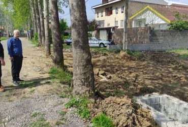 تسطیح خیابان شهید جواد مهربان و زیرسازی کوچه های مجاور