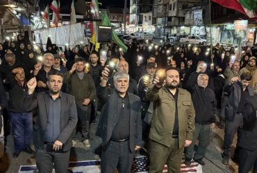 حضور پر شور مردم شریف و ولایت مدار بخش تولمات در قرار های شبانه