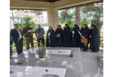 گلباران قبور پاک شهدای گمنام