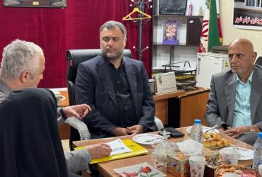نشست دکتر سعید رحمت‌زاده جهت رسیدگی وحل مشکلات پیش رو و پیش برد اهداف عمرانی در سال ۱۴۰۵