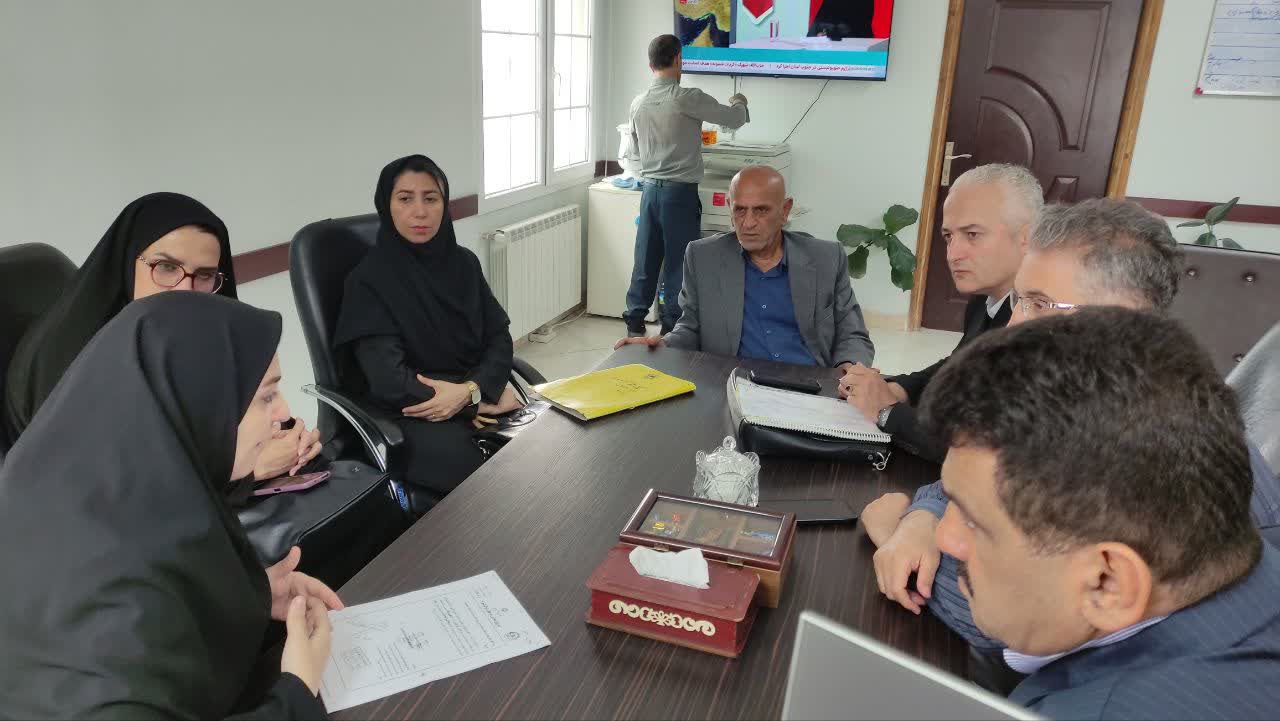 نشست سرپرست شهرداری واعضای محترم شورای اسلامی شهر تولم شهر و معاونت محترم راه و شهرسازی استان گیلان