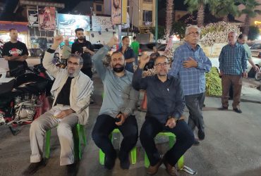 جشن عید غدیر خم در قرارگاه شبانه و بیعت با رهبر جمهوری اسلامی به مناسبت فرارسیدن عید سعید غدیرخم