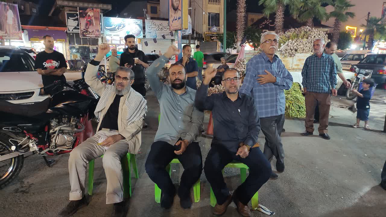 جشن عید غدیر خم در قرارگاه شبانه و بیعت با رهبر جمهوری اسلامی به مناسبت فرارسیدن عید سعید غدیرخم