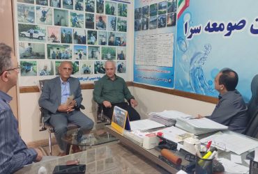 جلسه سرپرست شهرداری و اعضای شورای اسلامی شهر با ریاست اداره آب و فاضلاب شهرستان صومعه سرا