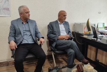 جلسه جهت حل مشکلات حوزه اداره اوقاف شهرستان
