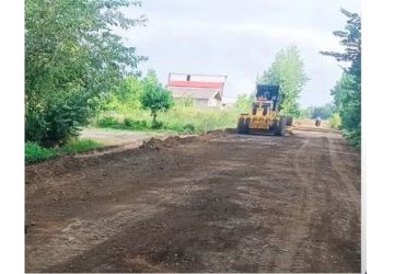 زیرسازی خیابان بازار احشام در آستانه اجرای آسفالت