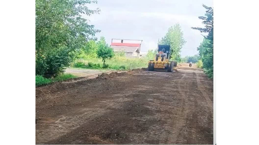 زیرسازی خیابان بازار احشام در آستانه اجرای آسفالت